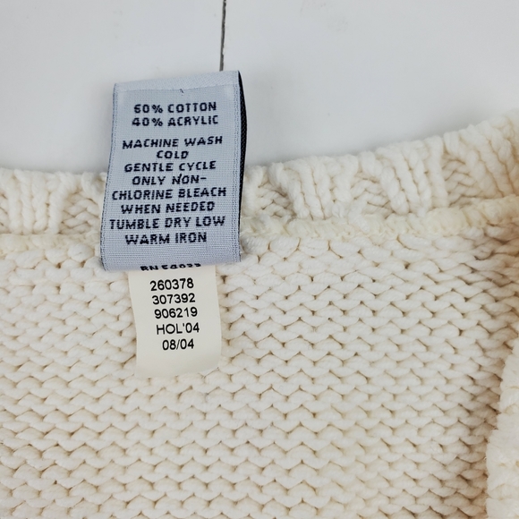 Gap Factory heavy knit vneck sweater XL - Picture 4 of 7
